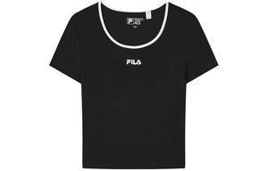 Футболка женская, цвет черный как смоль Fila