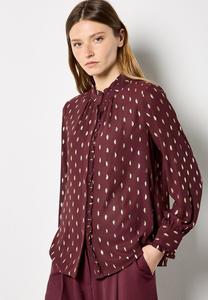 Блуза Apricot FOIL RUFFLE , Burgundy/Bordeaux