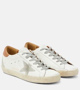 Кожаные кроссовки superstar Golden Goose, мультиколор