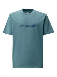 Футболка с логотипом C.P. Company, синий