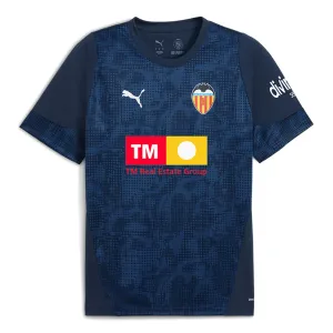 Футбольная майка для тренировок VCF Jr (S) Puma, синий