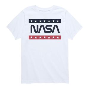 Футболка с рисунком NASA Americana для мальчиков 8–20 лет Licensed Character, белый