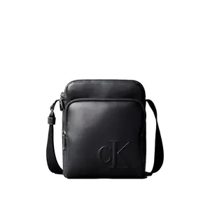Сумка через плечо Calvin Klein Bold CK Pocket Reporter, черный