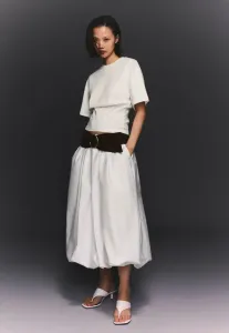 Простая футболка Bershka, White