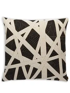Подушка Nastri с геометричным принтом Missoni Home, черный