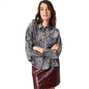 Рубашка с длинным рукавом Deeluxe Savany, серый