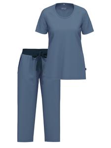 Ammann Пижама Night & Home синего цвета