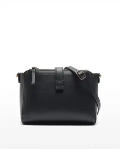 Женская сумка через плечо с несколькими отделениями и простой застежкой-молнией Parfois, чёрный