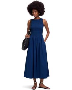 Платье Madewell Sicily Dress - Mid With Poplin, цвет Blue Moon