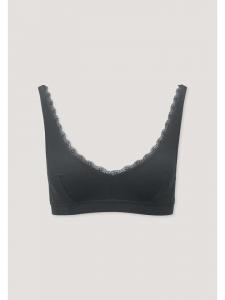 Hessnatur Черный бюстгальтер