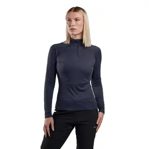 Футболка Montane Dart half zip long sleeve, синий