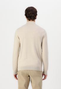 Джемпер SLHBERG HALF ZIP Selected Homme, бежевый