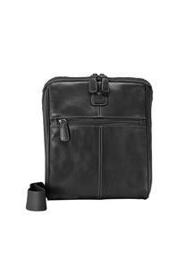 Кожаная сумка через плечо Life Pelle 24 см BRIC'S, черный