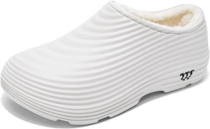 Сабо Armadillo для сада, для женщин и мужчин, нескользящая рабочая обувь, обувь для работников общественного питания, обувь для поваров, водонепроницаемая, маслостойкая, с поддержкой свода стопы, широкая ширина, легкие, унисекс Baimiu, E-grey