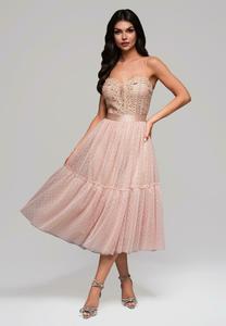 Коктейльное/вечернее платье Ombre, бежевый