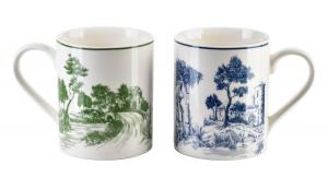 Кружка Mondex, 9,5x10x25 см, зеленый/синий