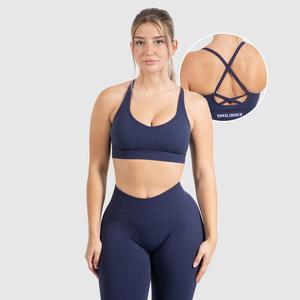 Спортивный бюстгальтер Smilodox, цвет heidelbeerblau