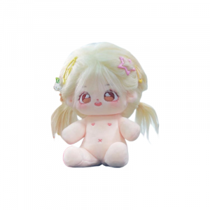 Кукла Cotton Dolls Sunny с набором сменной одежды, плюшевая кукла высотой 20 см KecoSweet, sunny (nude doll)[with birth certificate]