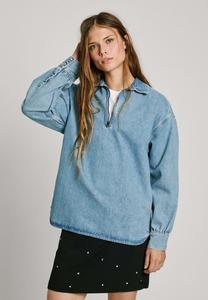 Блуза Pepe Jeans, синий деним