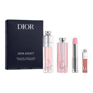 Помада-бальзам для губ Plumping Lip Stain набор для макияжа легко растушевывается стойкая 6мл+3,2г+2мл DIOR