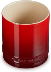 Кастрюля для кухонных принадлежностей Le CreusetStoneware Signature с прямыми стенками, 1 кварта, вишнево-красная