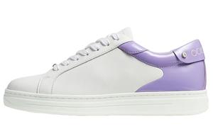 Jimmy Choo Стильные женские белые кроссовки для скейтбординга