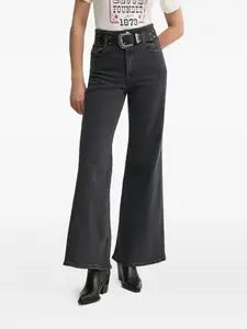 Расклешенные джинсы Ribcage Bell Levi's, черный