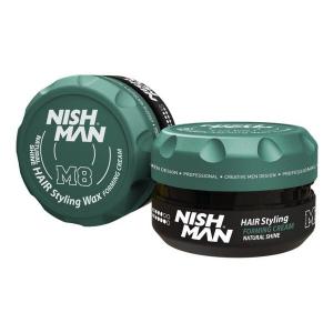Помада для волос, 100 мл Nishman M8 natural shine forming cream
