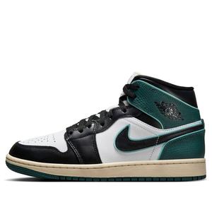 Кроссовки 1 mid se 'oxidized green' Air Jordan, белый