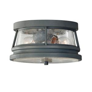 Наружный потолочный светильник Elstead Lighting, 27,9x14,9 см, темно-серый