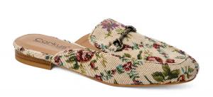 Мюли Cork Charmer Floral из парчи Sand Floral Corkys Footwear, Sand Brocade Floral
