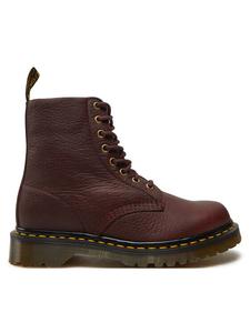 Ботинки Dr. Martens на шнуровке, вишневый