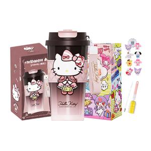 Термостакан Echos Hello Kitty из нержавеющей стали 316, 520 мл Sanrio, темно-красный