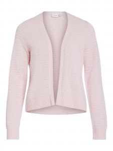 VILA Кардиган 'VILOllo' вязаный в пастельно-розовом цвете