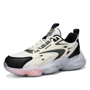 Повседневные туфли мужские низкие серые WARRIOR, Beige Black