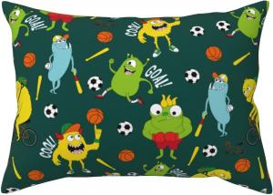 Pevtufa Наволочка Sport Monster Print с застежкой конверт Sport Monster