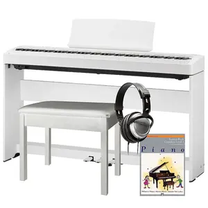 Портативное цифровое пианино Kawai ES120 - Белый ПОЛНЫЙ ДОМАШНИЙ НАБОР