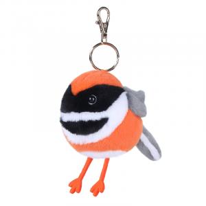 Плюшевый кулон птичка из коллекции Chirp, высота 6,5 см NATURALISM