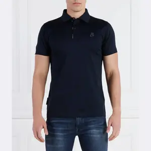 Рубашка поло стандартного кроя Karl Lagerfeld, синий