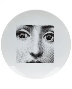 Тарелка с принтом Fornasetti, белый