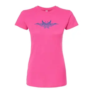 Футболка с принтом "Племенной бабочкой" для подростков Licensed Character, розовый