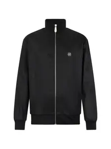 Спортивная куртка с монограммным узором Philipp Plein, черный