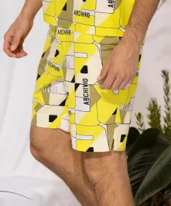Дышащие и водоотталкивающие шорты Archivio, цвет Yellow(149)