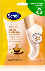 Маска для ног Pedimask с медом манука, глубоко питающая Scholl, 1 pora