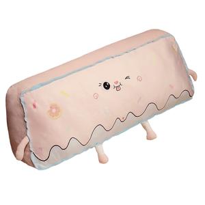 Трапециевидный пончик длинные куклы плюшевая кукла 90см/35см/120см/50см высота Tranquility and elegance, розовый