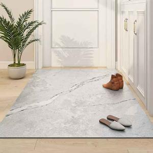 AOVOC Ковер 60х120 см для прихожей/кухни, моющийся, с вертикальным узором, PVC, MNJ-PG09