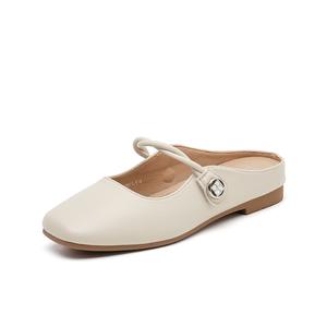 DUSTO Женские противоскользящие антибактериальные быстросохнущие закрытые тапочки с резиновой подошвой бежевые, цвет Beige