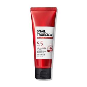 Очищающий гель с низким pH Snail Truecica Miracle Repair, 3,38 унции, 100 мл — изготовлен из муцина черной улитки для чувствительной кожи, Some By Mi