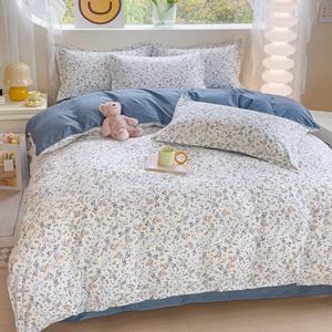 Yalu Пододеяльник 150х200 см из хлопка, не линяет и не скатывается, гипоаллергенная ткань