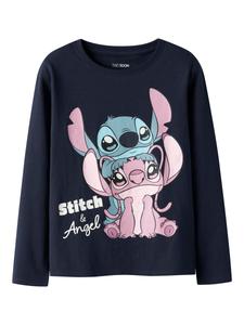 Рубашка TWO SOON Stitch, темно-синий/бирюзовый